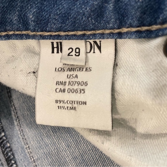 HUDSON Bermuda Denim Mid-Rise Short - Picture 10 of 15